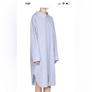 Balenciaga shirt dress